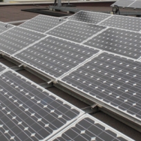 installation photovoltaïque PV - toiture terrasse